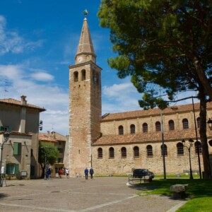 La basilica paleocristiana di Sant’Eufemia, massimo monumento di Grado.